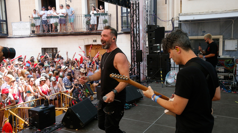 OBK en la Plaza del Trigo del Sonorama
