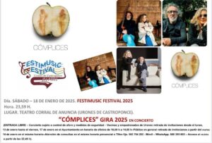 Conciertos tercera semana de enero 2025