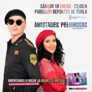 Conciertos tercera semana de enero 2025